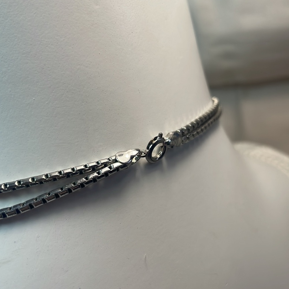 Pyrite Stone Crystal Pendant Necklace - Picture 5 of 5